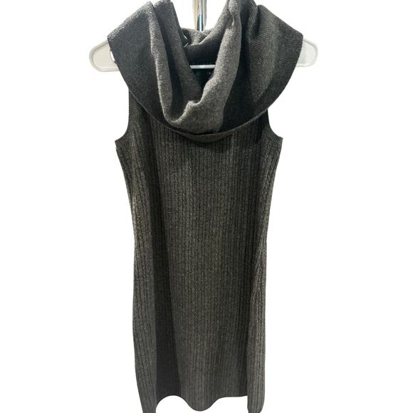 Ralph Lauren wool turtleneck ribbed midi dress new without tags - Picture 1 of 1